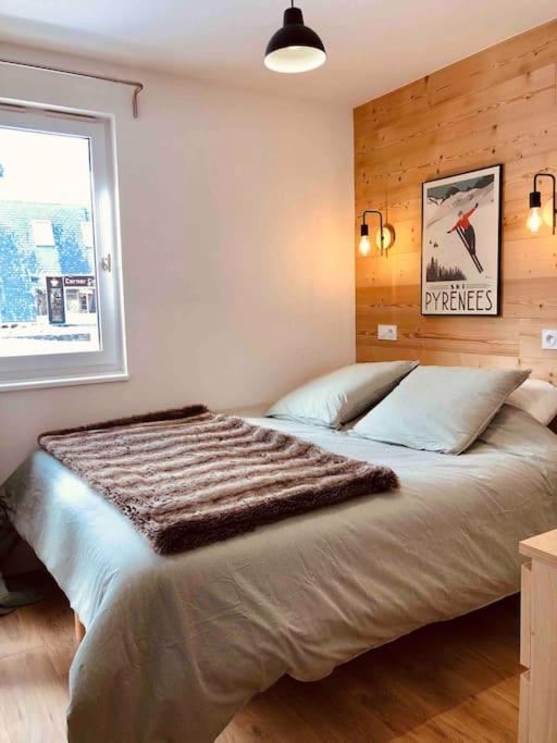Appartement T4 8 Couchages Spacieux Et Cosy Au Pied Des Pistes Génos Kültér fotó