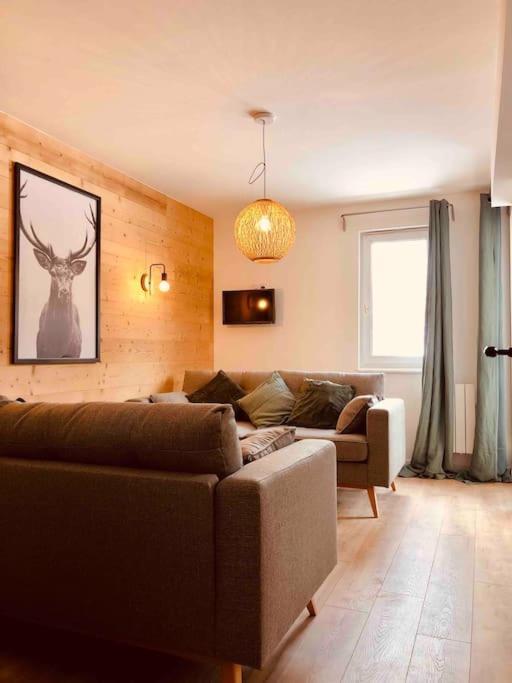 Appartement T4 8 Couchages Spacieux Et Cosy Au Pied Des Pistes Génos Kültér fotó