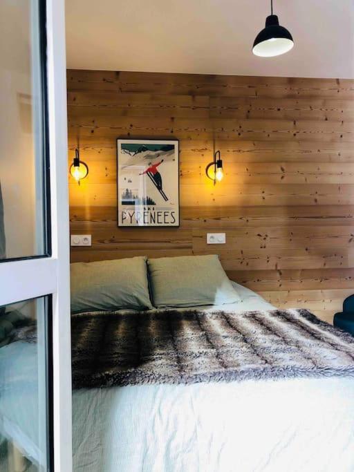 Appartement T4 8 Couchages Spacieux Et Cosy Au Pied Des Pistes Génos Kültér fotó