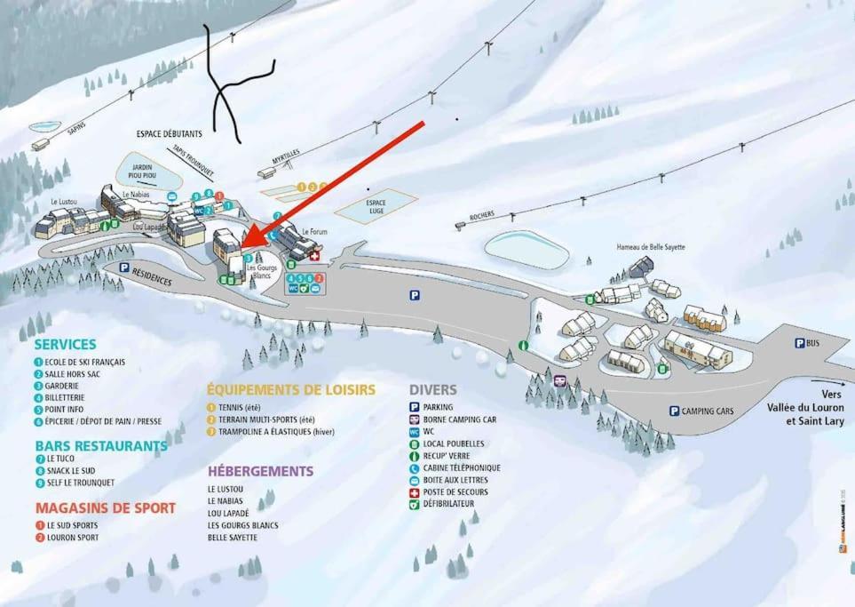Appartement T4 8 Couchages Spacieux Et Cosy Au Pied Des Pistes Génos Kültér fotó