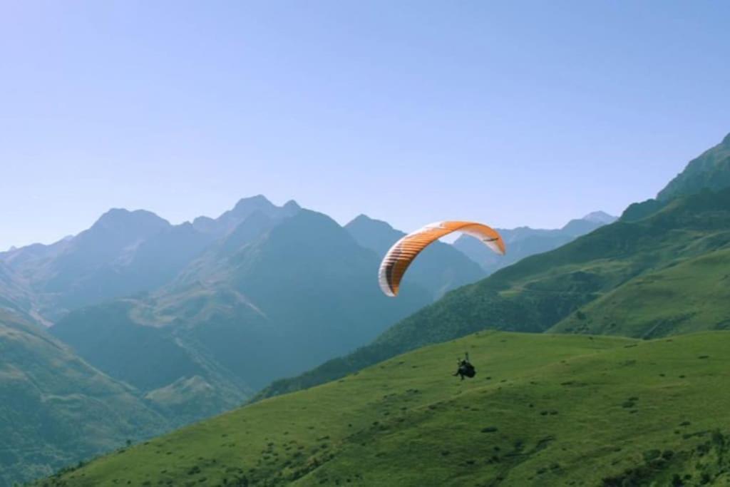 Appartement T4 8 Couchages Spacieux Et Cosy Au Pied Des Pistes Génos Kültér fotó